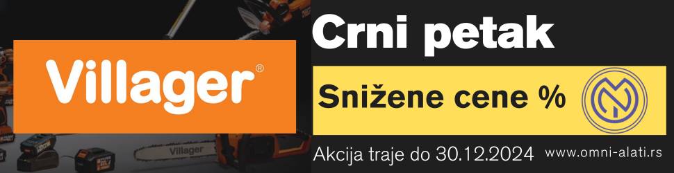 Villager AKCIJA CRNI PETAK koja traje do 31.12.2024
