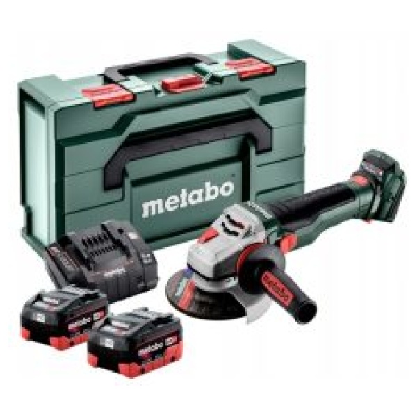 WB 18 LTX BL 15-125 Quick 18V Aku. brusilica Metabo 2x2,5 Ah l 601730660 - Image 2