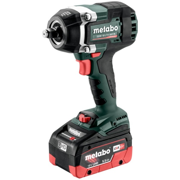 SSW 18 LTX 800 BL 18V Metabo akumulatorski udarni odvrtač  2x5,5Ah 800 Nm l 602403660