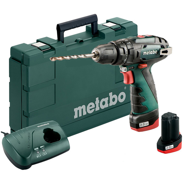 PowerMaxx SB 12V Akumulatorska vibraciona bušilica - odvrtač  Metabo l 600385500 - Image 2