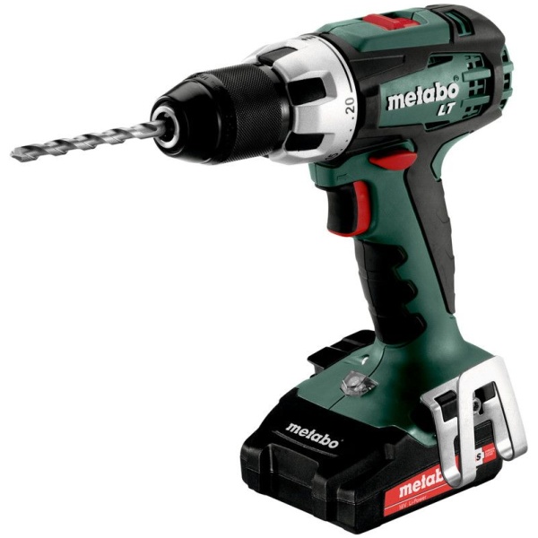 BS 18 LT Compact 18V Metabo akumulatorska bušilica - odvrtač  2x2,0 Ah l 602102530 - Image 2