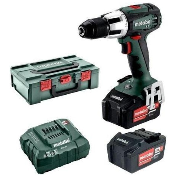 SB 18 LT 18V Akumulatorska vibraciona bušilica - odvrtač Metabo 2x4,0Ah l 602103500