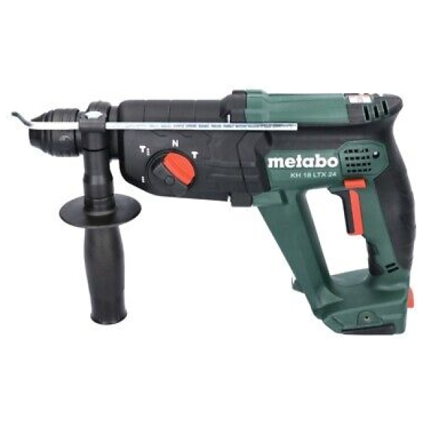 KH 18 LTX 24 Akumulatorski pneumatski čekić Metabo 2,1 J SDS-plus 2x4,0Ah l 601712510