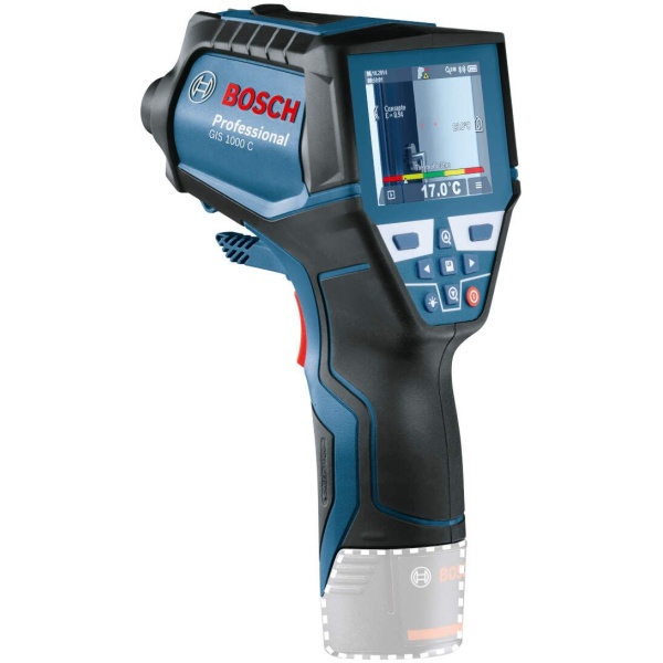 Termo detektor Bosch GIS 1000 C Solo; bez baterija i punjača; Bluetooth; -40 do +1000°C; L-Boxx | 0601083308