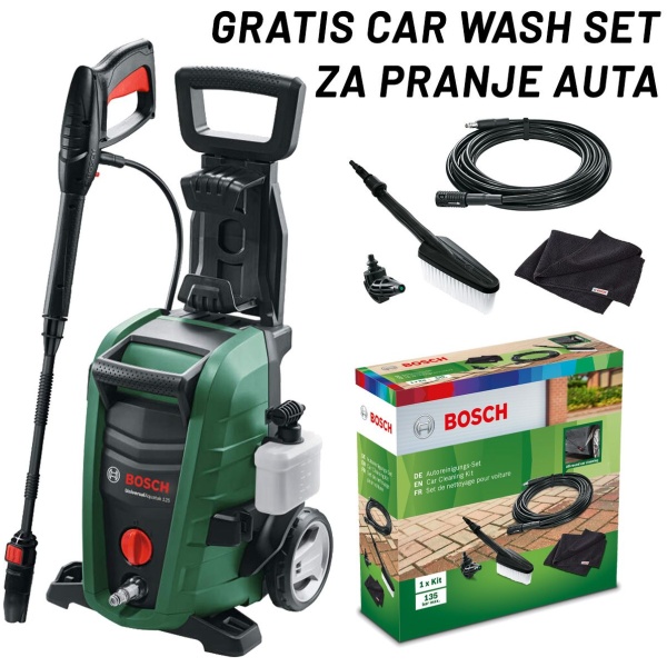 Bosch UniversalAquatak 130 + Car Cleaning set za auto GRATIS | 061599261B