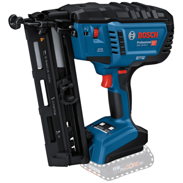 Bosch GNH 18V-64-2 akumulatorski pištolj za eksere 18V; SOLO | 0601482100