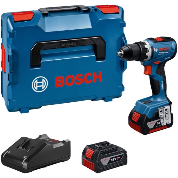 GSR 18V-65 Akumulatorska bušilica - odvrtač Bosch 2x5,0Ah + L-BOXX 136 | 06019N3203