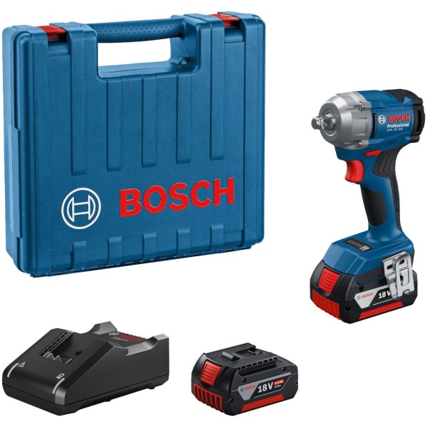 GDS 18V-350 Akumulatorski udarni odvrtač Bosch 2x4,0Ah + kofer | 06019M5021