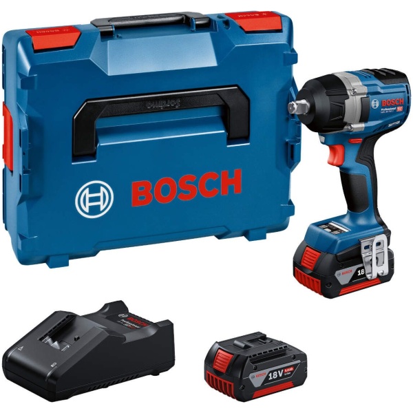 GDS 18V-750 C  Akumulatorski udarni odvrtač Bosch 2x5,0Ah+ L-BOXX 136 | 06019L9003