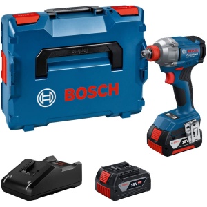 GDX 18V-285 Bosch Aku rotacioni udarni odvrtač 2x4.0Ah+L-boxx | 06019N2102