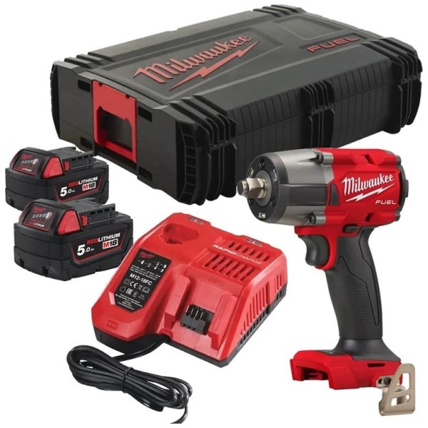 Milwaukee M18 – FMTIW2F12-502X aku pištolj udarni 1/2″ 18V 2 x 5Ah l 4933478450 - Image 2