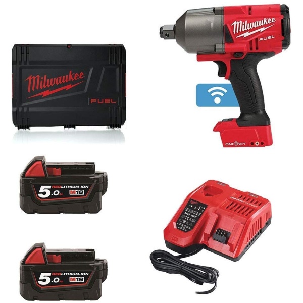 Milwaukee M18 ONEFHIWF34-502X  3/4” 18V 2x5Ah Udarni aku odvijač l 4933459730