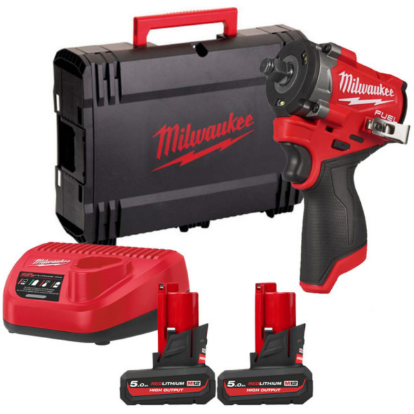 MILWAUKEE M12 FCIWF12G3-502X  Udarni odvijač 1/2" 12V 2x5.0Ah l 4933493455 - Image 2