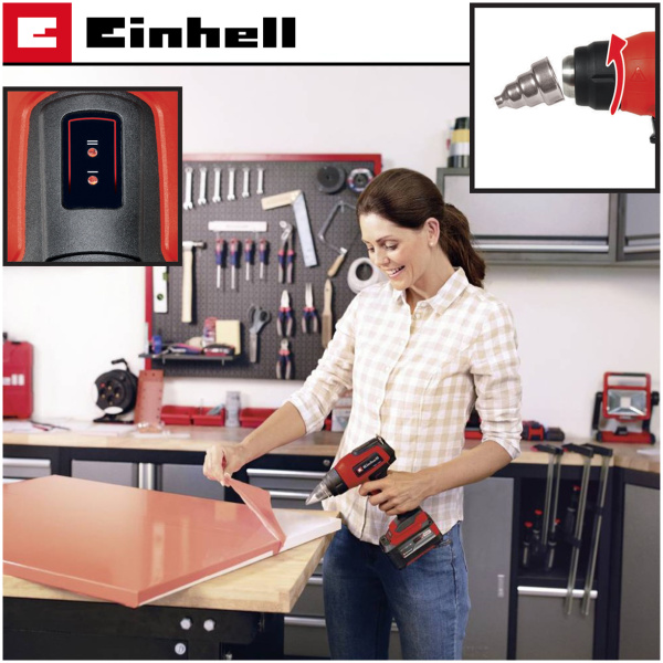 Einhell TE-HA 18 Li  Akumulatorski fen za vreli vazduh SOLO l 4520500 - Image 3