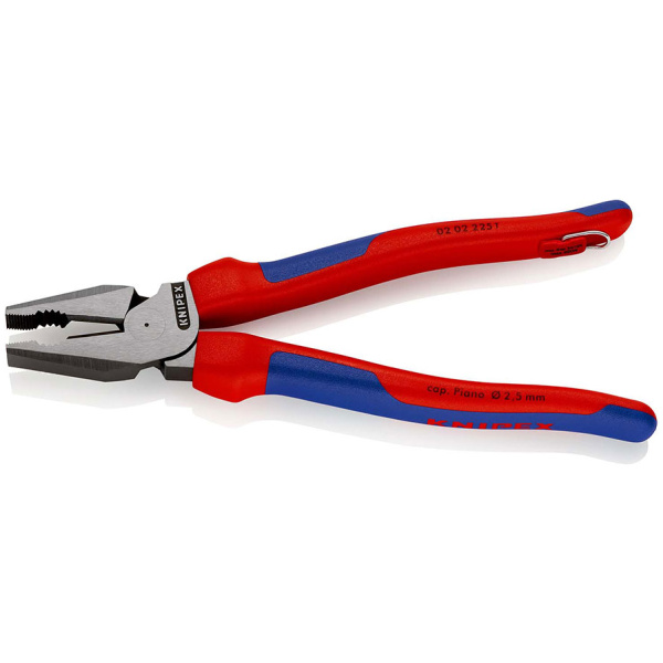 KNIPEX Kombinovana klešta ojačana 225 mm | 02 02 225 T BK
