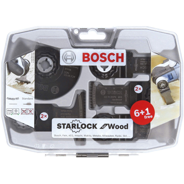 GOP 18V-34 multi alat-renovator + 7-delni set listova testere Bosch SOLO | 0615V0003F - Slika 3