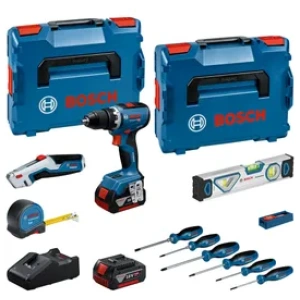 Set Bosch alata: GSR 18V-65+2 x GBA18V 5.0Ah+GAL 18V-40+19-delni set ručnog alata | 0615A5007K