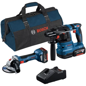 Bosch Set Aku alata GWS 18V-7 + GBH 18V-22 + 2 x 4,0 Ah + torba | 0615A5007N