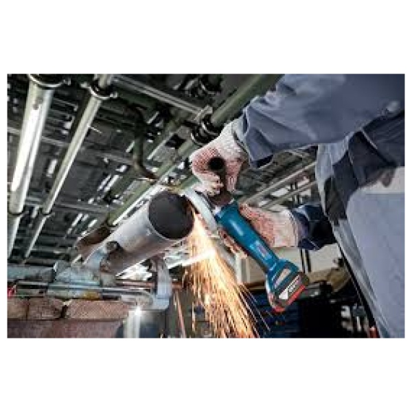 Bosch GWS 18V-10 P Aku ugaona brusilica  SOLO l 06019J4100 - Image 2