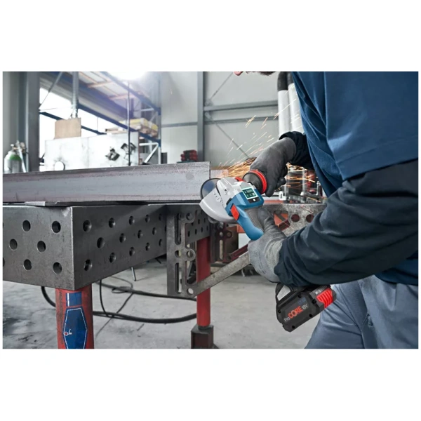 Bosch GWS 18V-10 SC Ugaona brusilica 125mm  L-boxx SOLO l 06019G340B - Image 3