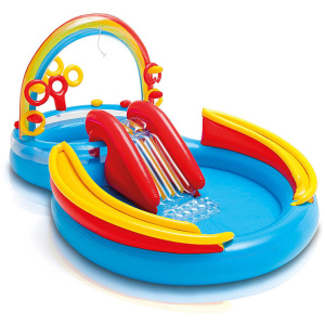 Intex Dečji bazen 2.97 x 1.93 x 1.35m Rainbow Ring Play Center l 050955