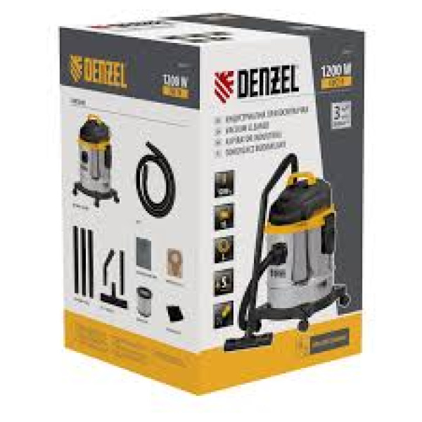 EVC15 Denzel usisivač 1200 V rezervoar 15 l crevo 2 m l 282017 - Image 2