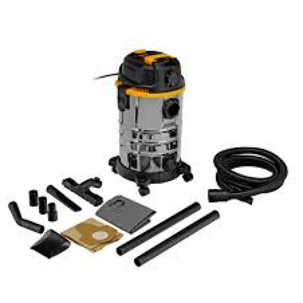 EVC30 Usisivač Denzel građevinski 1400 W,  30 l, crevo od 3 m, utičnica za automatsku sinhro. l 282027 - Image 2