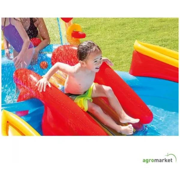 Intex Dečji bazen 2.97 x 1.93 x 1.35m Rainbow Ring Play Center l 050955 - Image 3