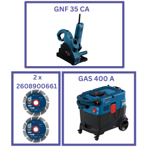 Bosch set alata GNF 35 CA + GAS 400 A + 2608900661 - specijalna cena