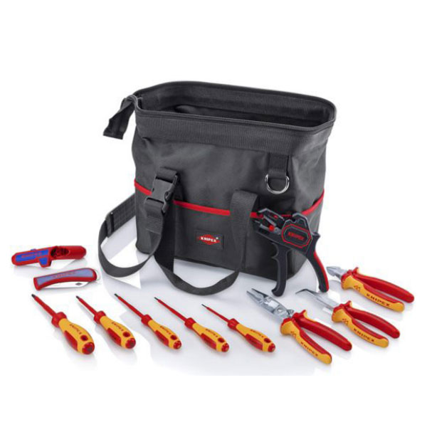 Knipex - set električarskog VDE alata u torbi - 00 21 12 E
