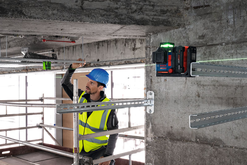 Laser za linije EXPERT EXLL18V-120-33CG Bosch | 0601065B01 - Slika 4