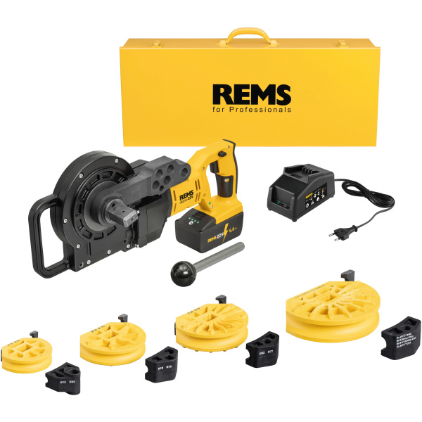 REMS Akku Curvo 22V Set 15 18 22 28 Nr. 580052 Rohrbieger Sanitär REMS Akku Curvo 22V Set 15 18 22 28 Nr. 580052 Rohrbieger Sanitär