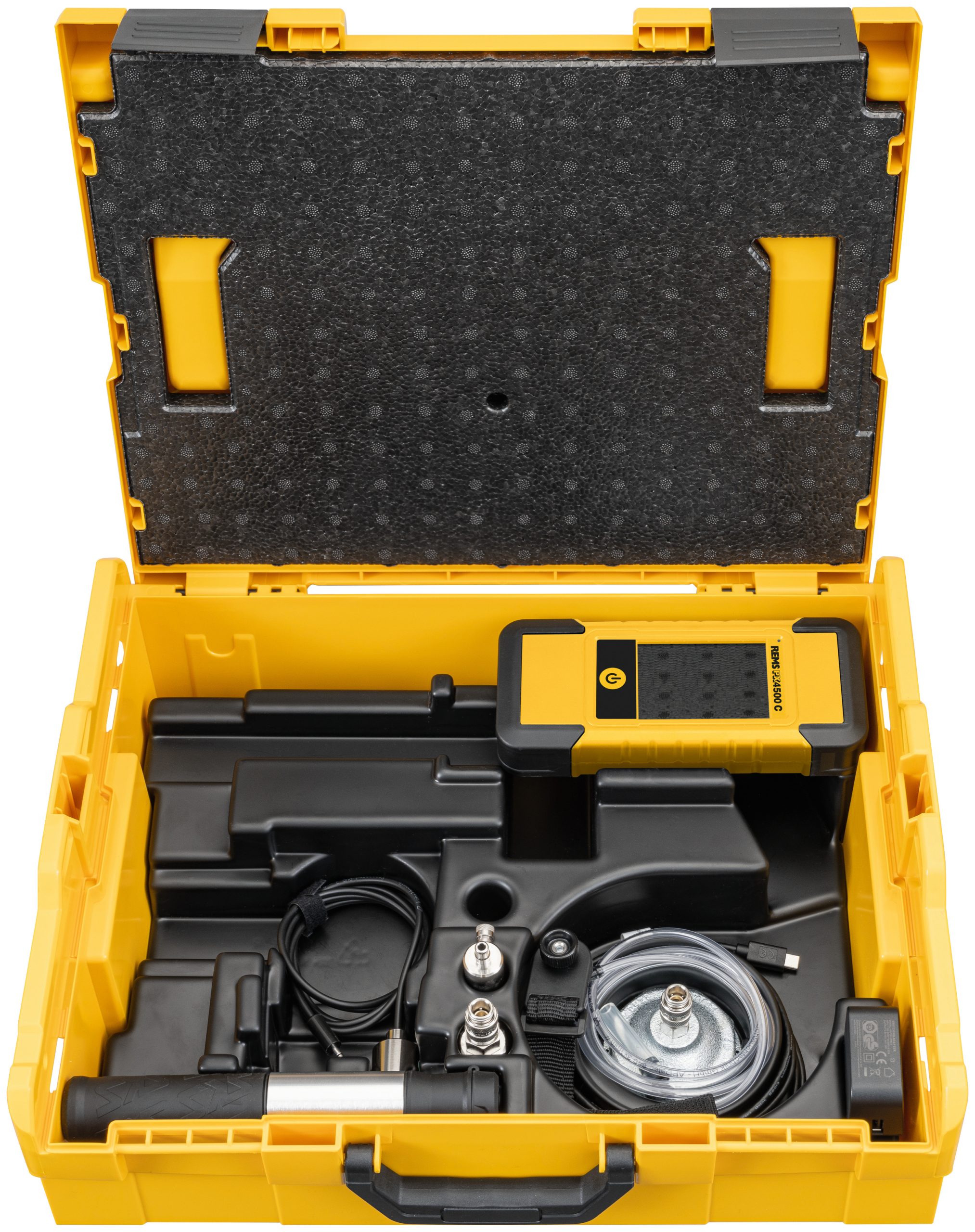 REMS 611080 uređaj za kompresionu probu i ispitivanje zaptivenosti PX4500 C Komplet 25 bar l 611080