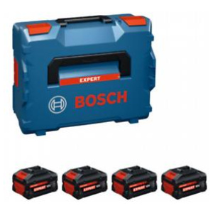 Bosch Akumulatorski set EXPERT 4 x EXBA 18V-55 5,5Ah + L-BOXX l 1600A0373H