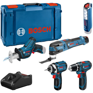 Bosch Aku set GSR/GDR/GOP/GSA/GLI 12V + 3 x GBA 12V 2,0Ah + XL-Boxx | 0615990N1D