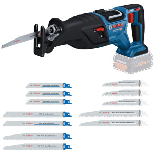 GSA 18V-28 Bosch Aku univerzalna testera-recipro + 14-delni set testerica SOLO | 0615V0003G