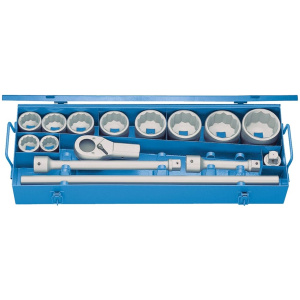 Gedore D 21 EMU-10 Set gedora 1" 15 kom 36–80 mm | D 21 EMU-10