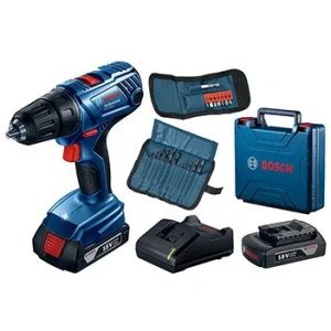 GSR 180-Li Bosch aku bušilica-odvrtač 18V 2x2,0Ah u koferu + 23-delni set pribora I 06019F810A