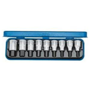 Gedore IN 19 PM Set nasadnih bitova 1/2" 9 kom imbus 5–17 mm | IN 19 PM