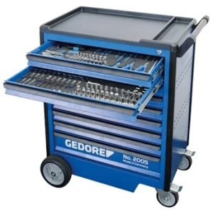 Gedore KL-4998-400 Kolica sa 9 fioka i setom alata 466del. | KL-4998-400