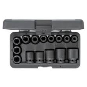 Gedore K 19-015 Set udarnih gedora 1/2" 15 kom | K 19-015