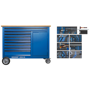 Gedore 1504 XL-S-306 Mobilni radni sto sa alatom | 1504 XL-S-306
