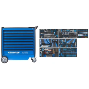 Gedore 2005 XL-S-466 Kolica XL sa 8 fioka i setom alata 466 delova | 2005 XL-S-466