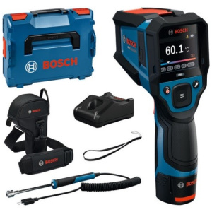 GIS 12V-800-16 Termo detektor Bosch 1x12V 2.0 Ah + punjač, torbica, površinska temperaturna sonda L-BOXX l 0601083B01