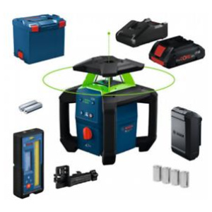 GRL 18V-4-34CVG Bosch PRO  Rotacioni laser sa LR 45 prijemnik 4,0 Ah + punjač i L-BOXX l 0601061H00