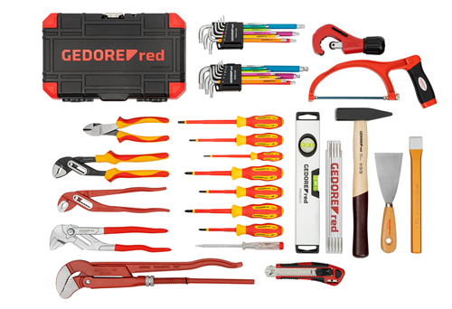 Gedore Red VODOINSTALATERSKI Set alata u koferu na točkove od 72 dela | R21902072 - Slika 3