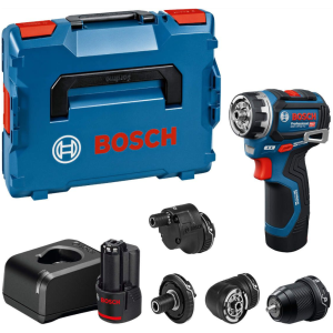 GSR 12V-32 FC Bosch Akumulatorska bušilica/odvrtač 2×2,0Ah + set nastavaka + L-BOXX l 06019N7101
