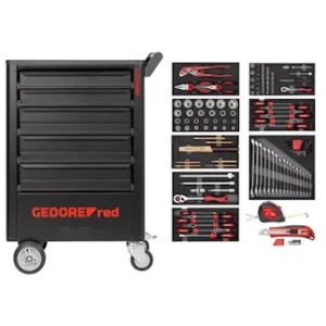 Gedore Red Radionička kolica za alat Mechanic sa 5 fioka od 119 delova l R21562005