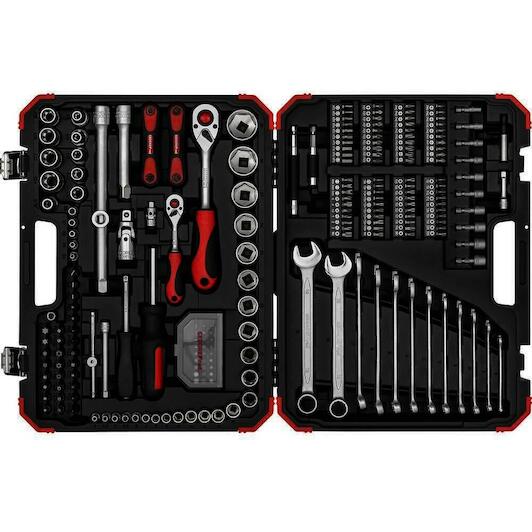 Gedore Red Set nasadnih ključeva i alata 1/4" + 1/2" od 232 dela | R46003232