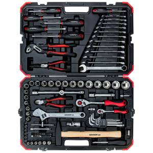 Gedore Red Set nasadnih ključeva i alata 1/4" 1/2" 10-32 mm 100 delova | R46003100